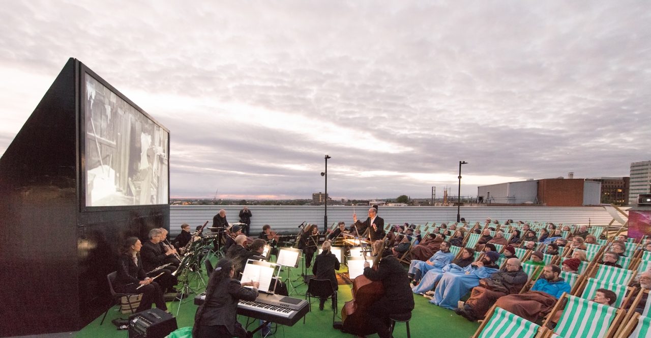 LMP play a live soundtrack at Croydon's rooftop cinema
